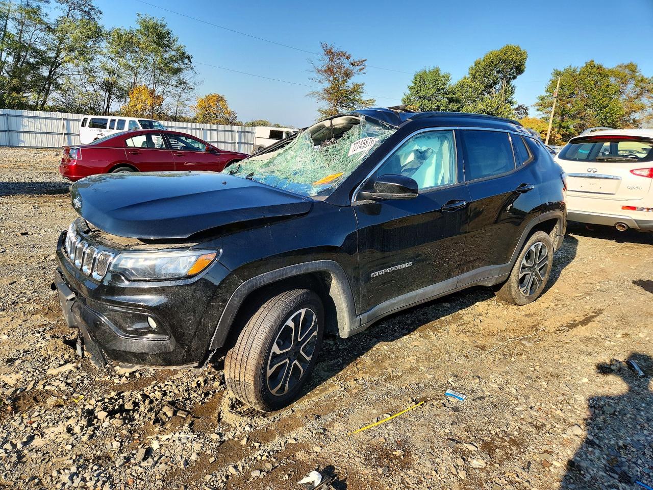 2022 JEEP COMPASS LIMITED | 3C4NJDCBXNT203740 | UPCARS