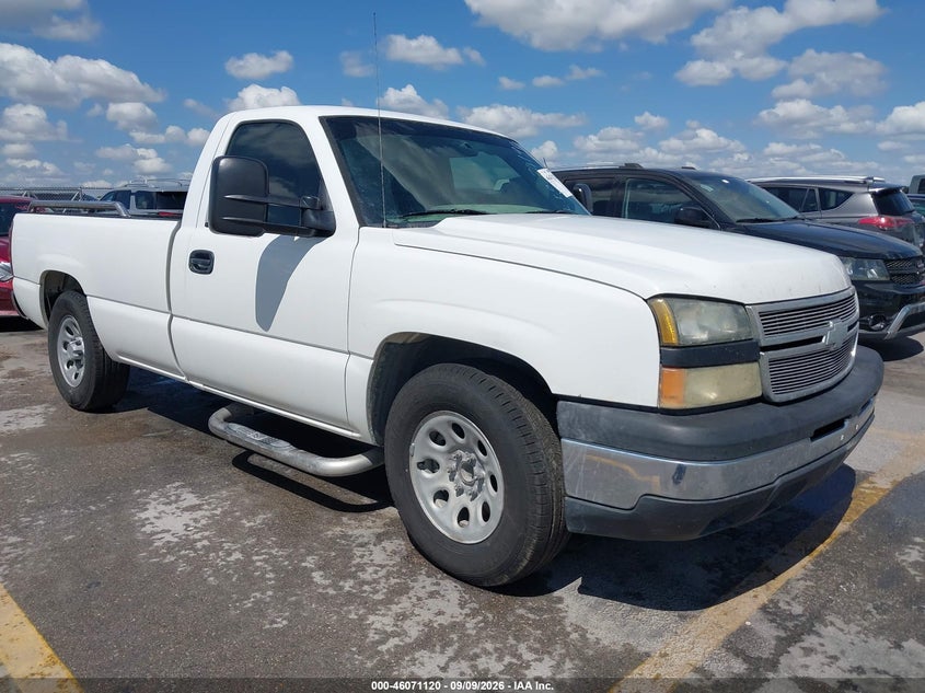 2006 CHEVROLET SILVERADO 1500 WORK TRUCK | 1GCEC14VX6Z242551 | UPCARS