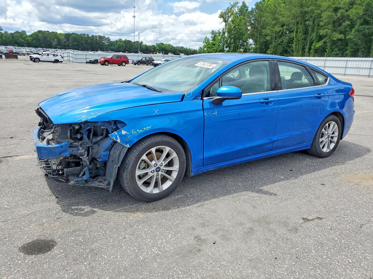 2020 FORD FUSION SE | 3FA6P0HD9LR122086 | UPCARS