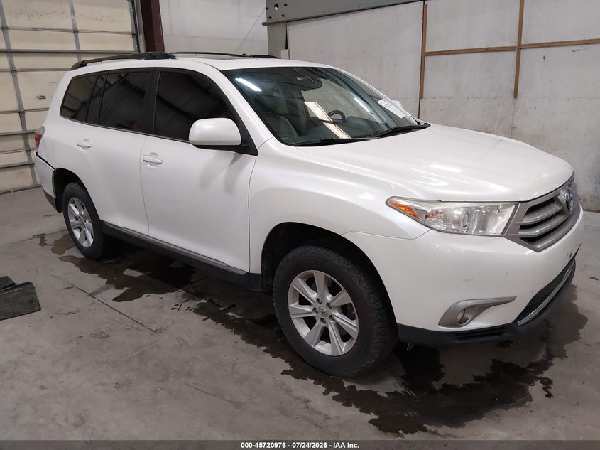2013 TOYOTA HIGHLANDER SE V6 | 5TDBK3EHXDS275011 | UPCARS