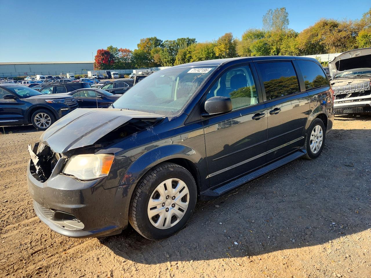 2013 DODGE CARAVAN SE | 2C4RDGBG7DR803849 | UPCARS
