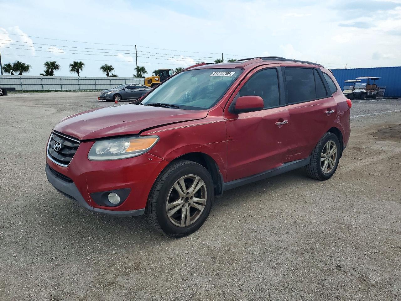 2012 HYUNDAI SANTA FE LIMITED | 5XYZK3AB9CG148598 | UPCARS