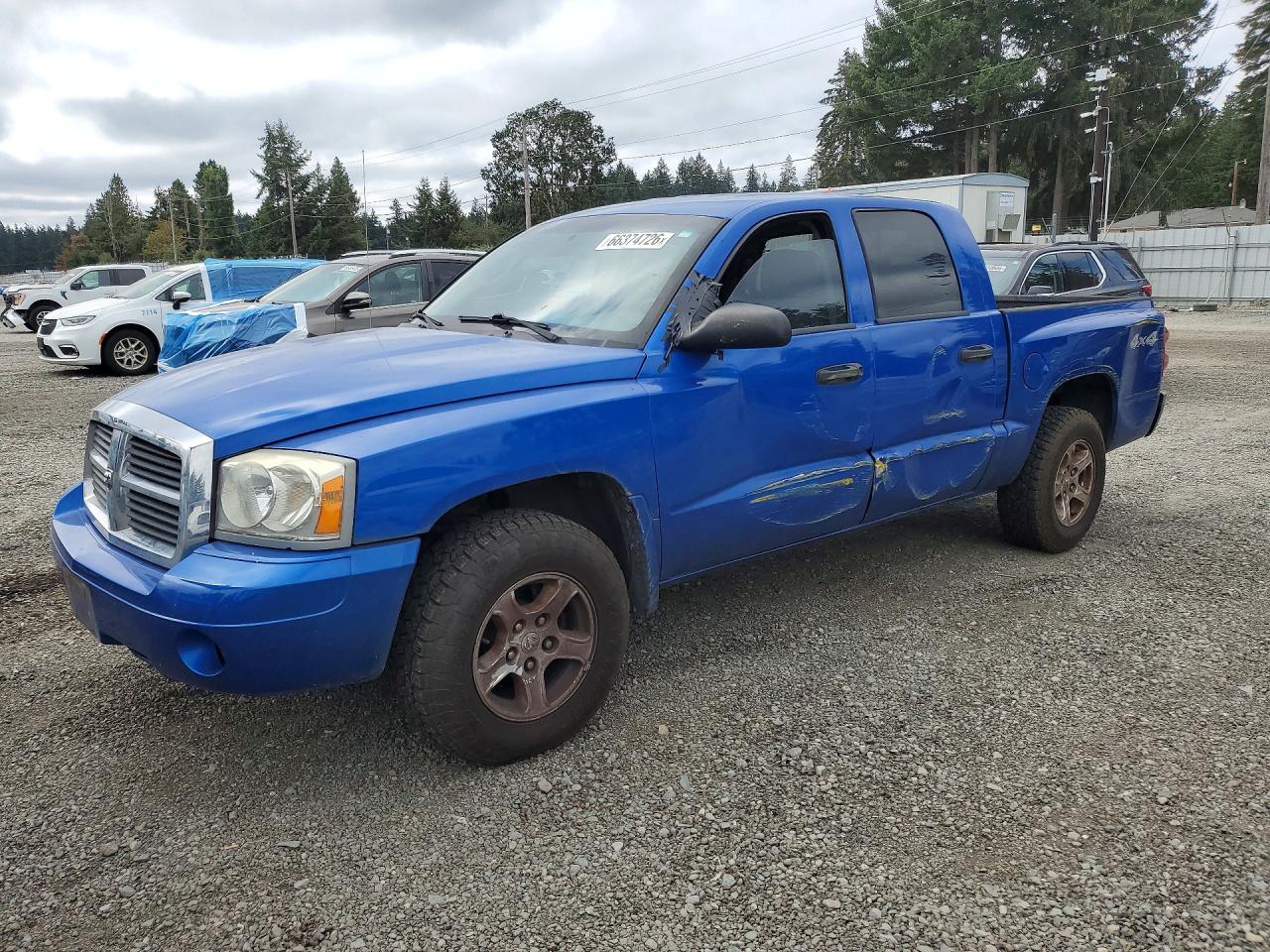2007 DODGE DAKOTA QUAD SLT | 1D7HW48P37S171579 | UPCARS