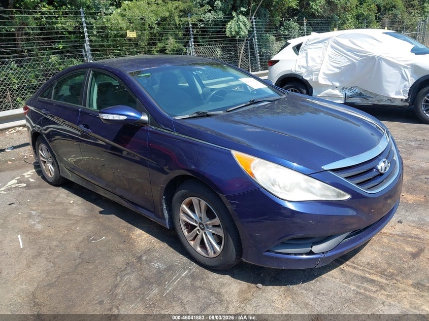 2014 HYUNDAI SONATA GLS | 5NPEB4AC0EH887867 | UPCARS