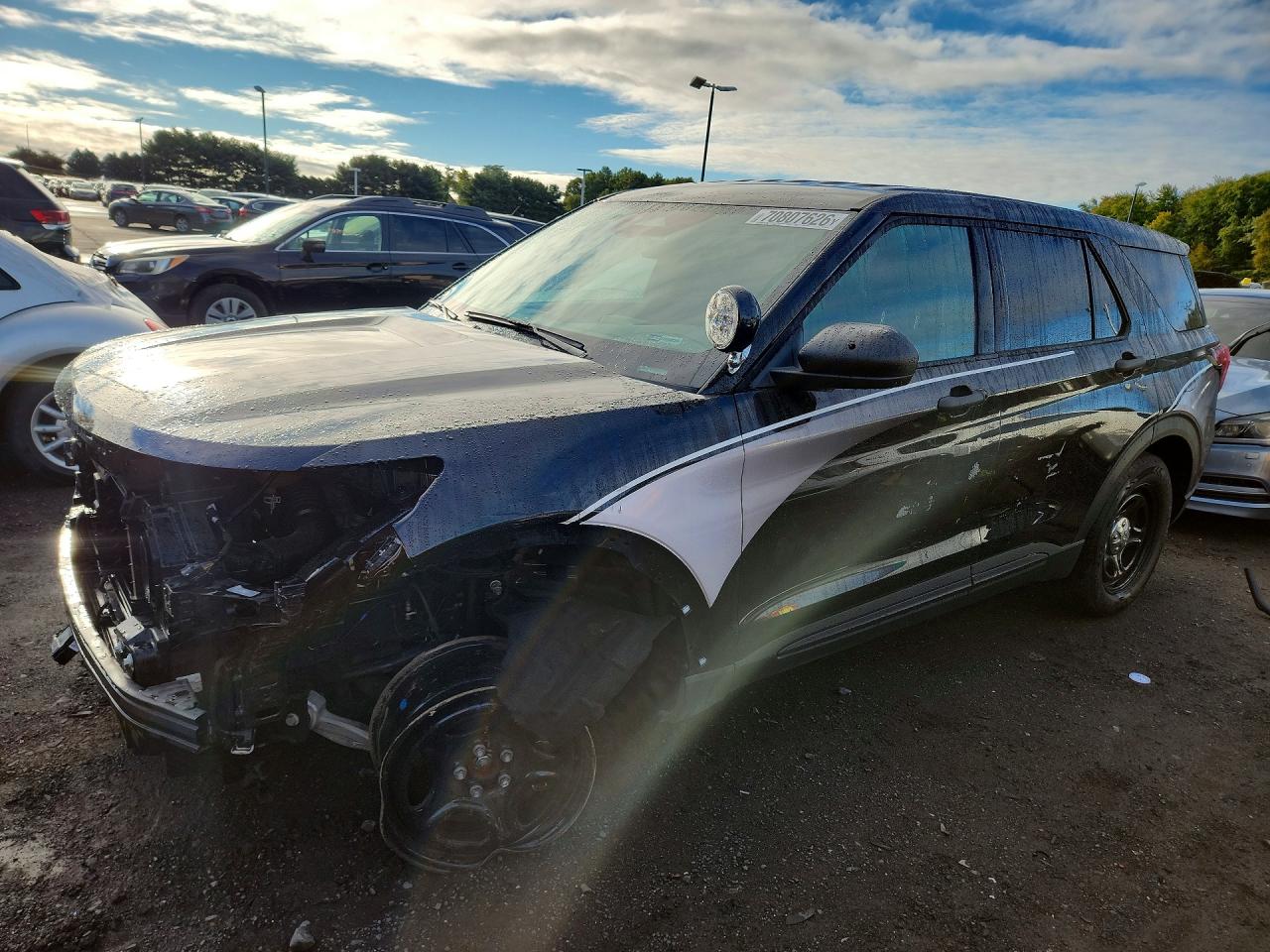 2025 FORD EXPLORER POLICE INTERCEPTOR | 1FM5K8AB9SGB07486 | UPCARS