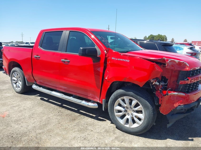 2019 CHEVROLET SILVERADO 1500 CUSTOM | 3GCPWBEH3KG134202 | UPCARS