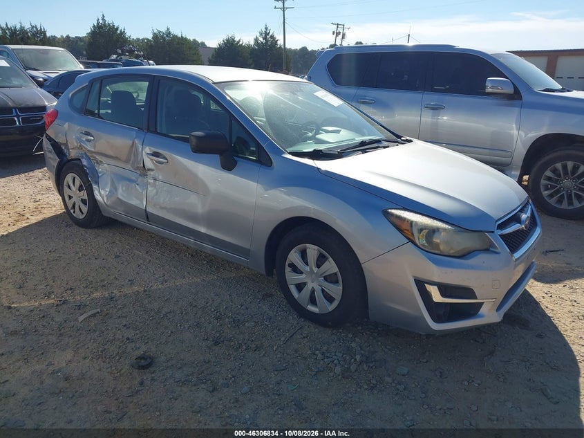 2015 SUBARU IMPREZA 2.0I | JF1GPAA66F8292496 | UPCARS