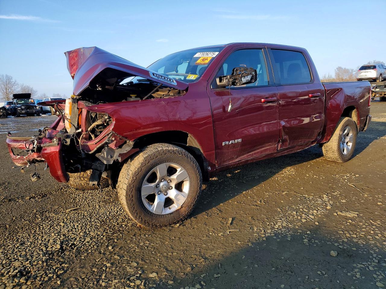 2021 RAM 1500 BIG HORN/LONE STAR | 1C6RRFFG1MN600899 | UPCARS