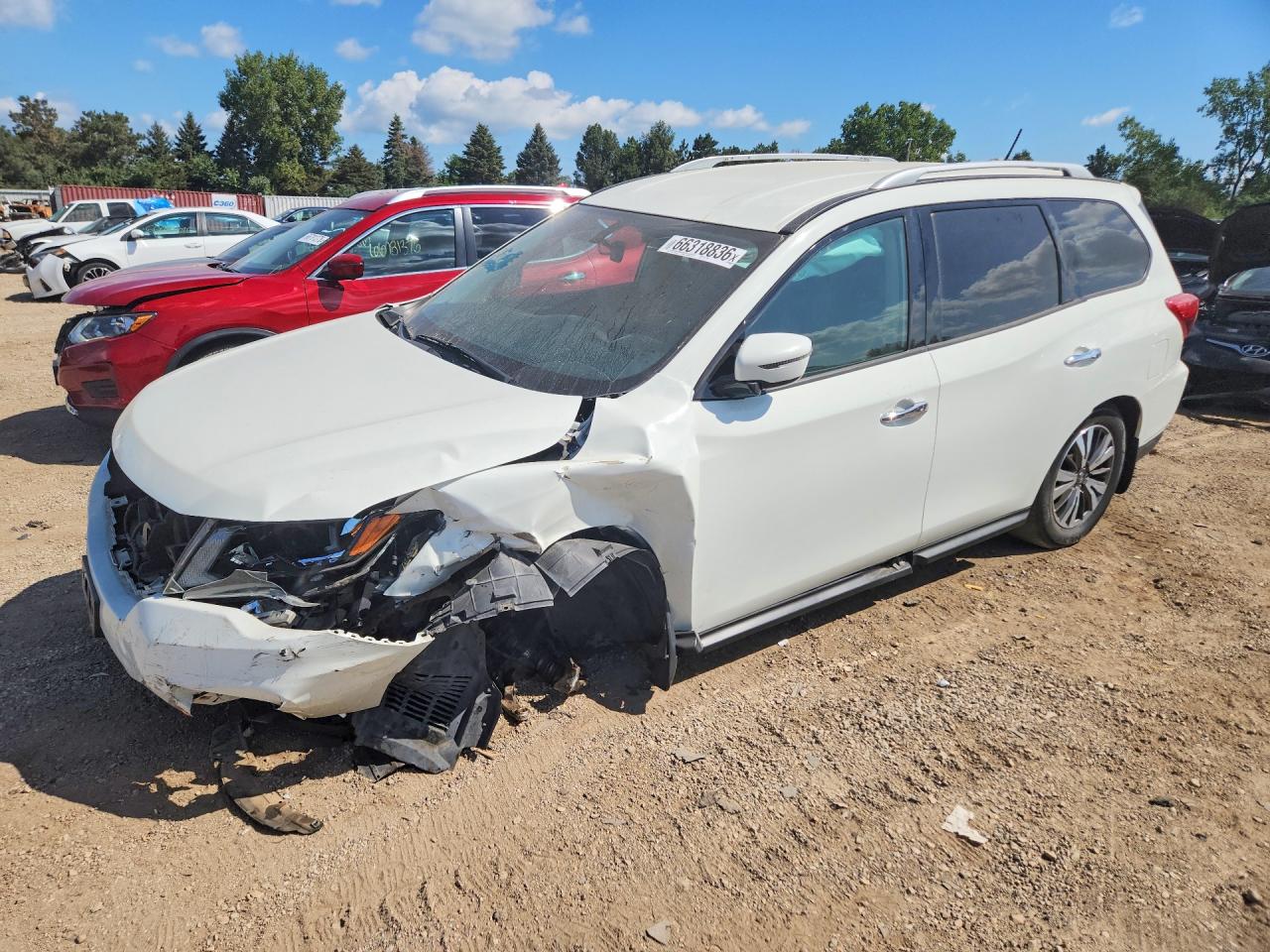 2017 NISSAN PATHFINDER SV | 5N1DR2MMXHC902287 | UPCARS