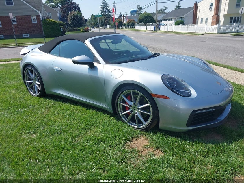 2022 PORSCHE 911 CARRERA 4 GTS CABRIOLET/CARRERA 4S CABRIOLET/CARRERA GTS CABRIOLET/CARRERA S CABRIOLET | WP0CB2A92NS245023 | UPCARS