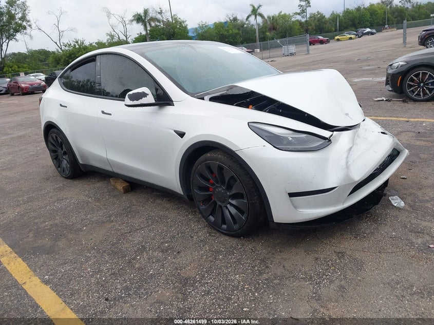 2023 TESLA MODEL Y PERFORMANCE DUAL MOTOR ALL-WHEEL DRIVE | 7SAYGDEF8PF665455 | UPCARS