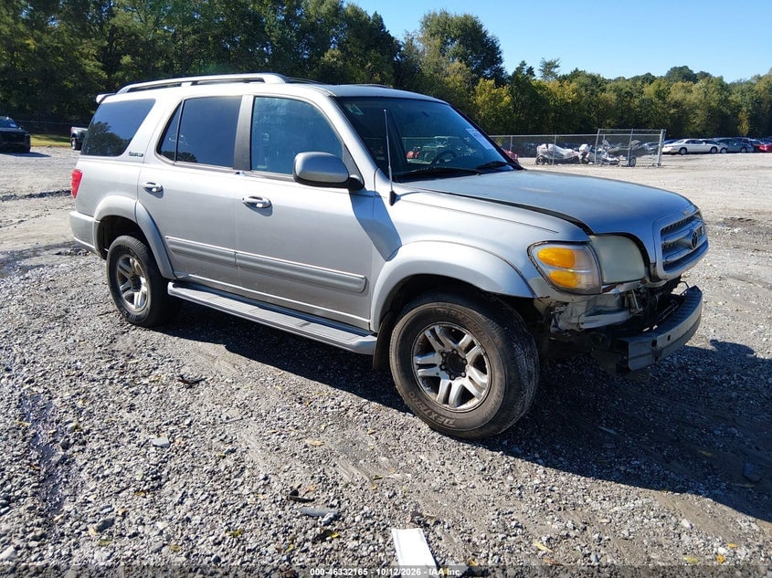 2002 TOYOTA SEQUOIA LIMITED V8 | 5TDZT38A42S061994 | UPCARS
