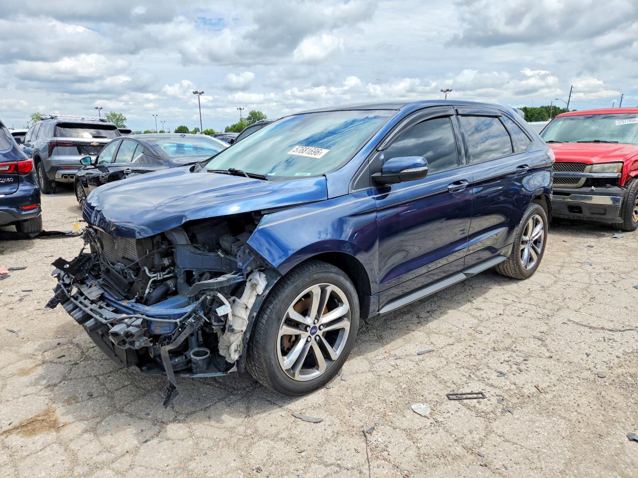 2017 FORD EDGE SPORT | 2FMPK4AP8HBC25655 | UPCARS