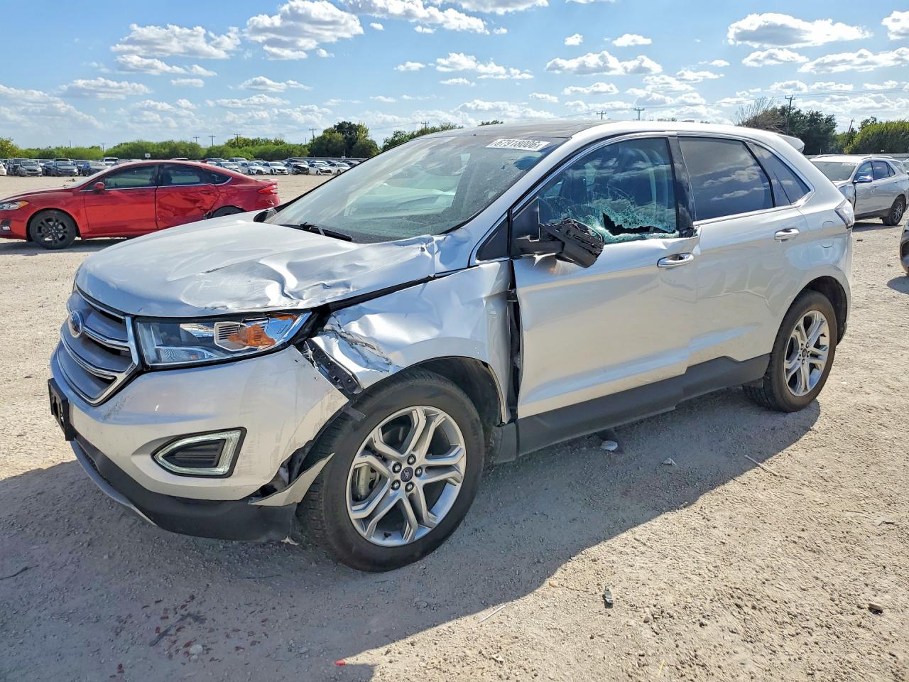 2018 FORD EDGE TITANIUM | 2FMPK3K9XJBB42731 | UPCARS