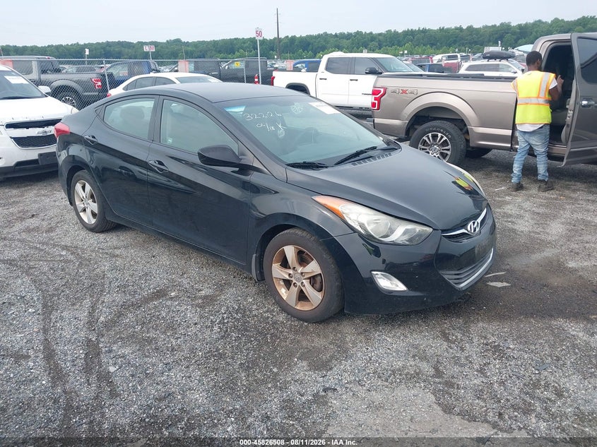 2013 HYUNDAI ELANTRA GLS | 5NPDH4AE3DH414930 | UPCARS
