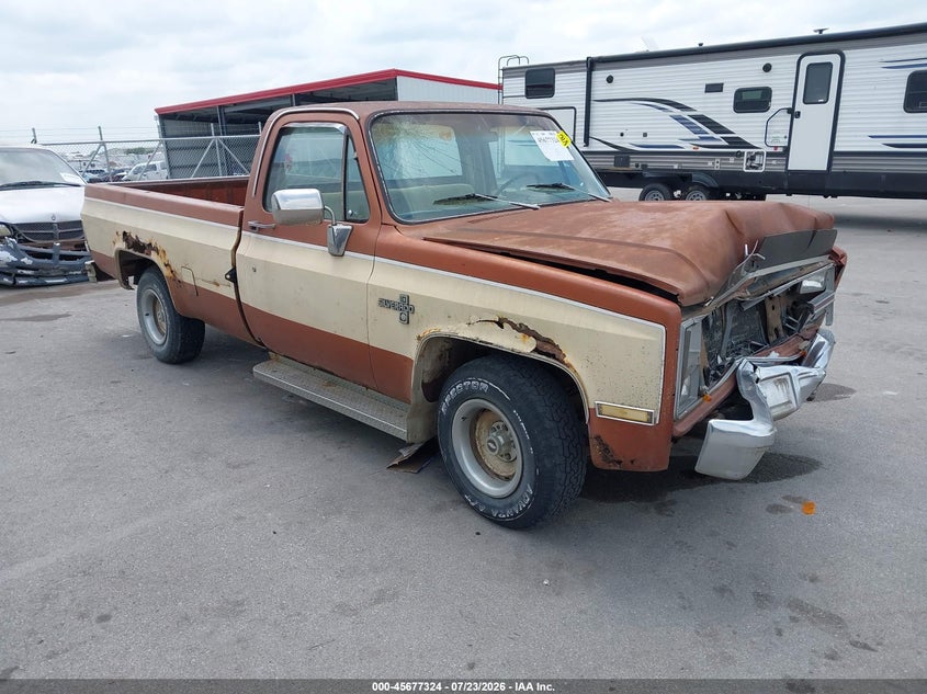 1983 CHEVROLET C10 | 1GCDC14H7DJ100952 | UPCARS
