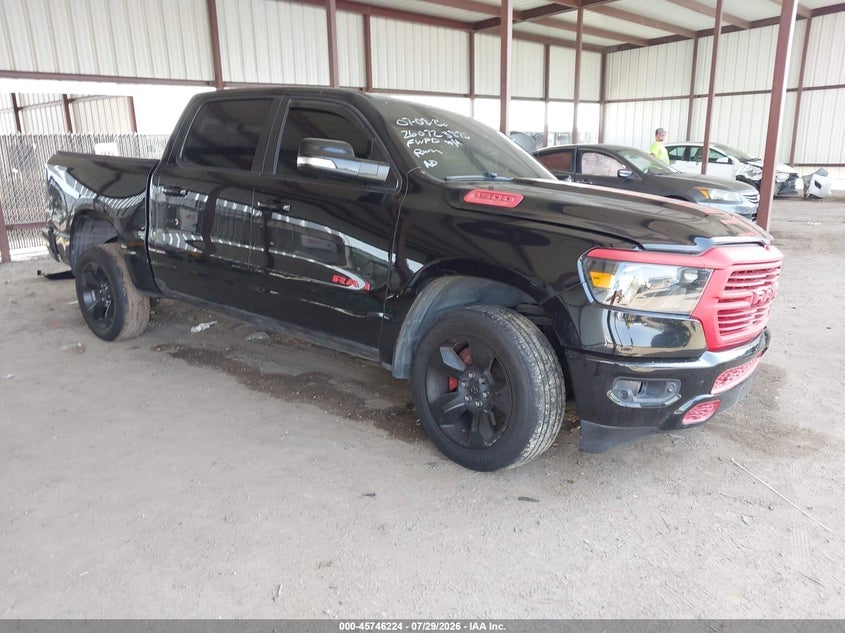 2019 RAM 1500 BIG HORN/LONE STAR  4X4 5'7 BOX | 1C6SRFFT9KN768270 | UPCARS