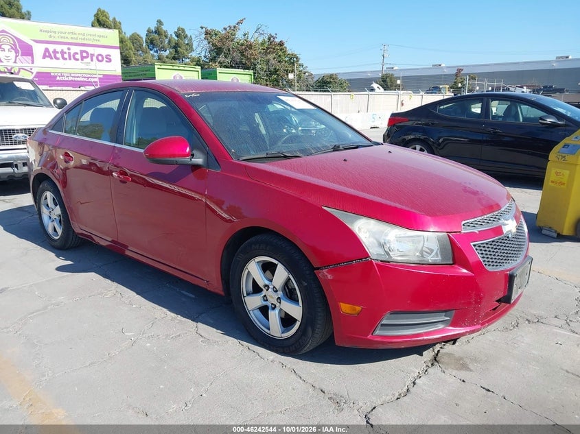 2012 CHEVROLET CRUZE LT | 1G1PE5SCXC7120977 | UPCARS