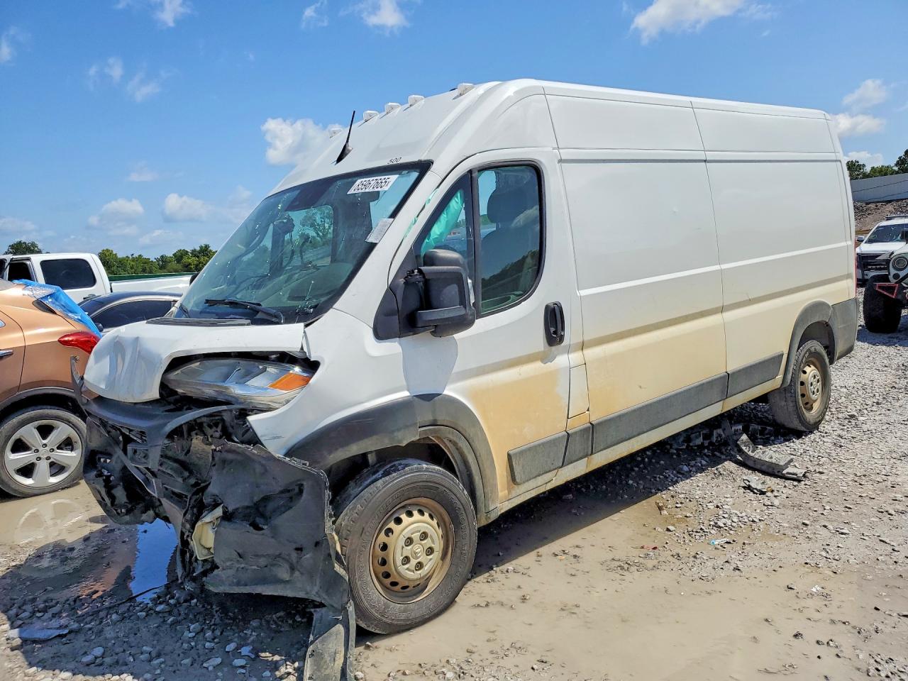 2025 RAM PROMASTER 2500 HIGH | 3C6LRVDG4SE564758 | UPCARS