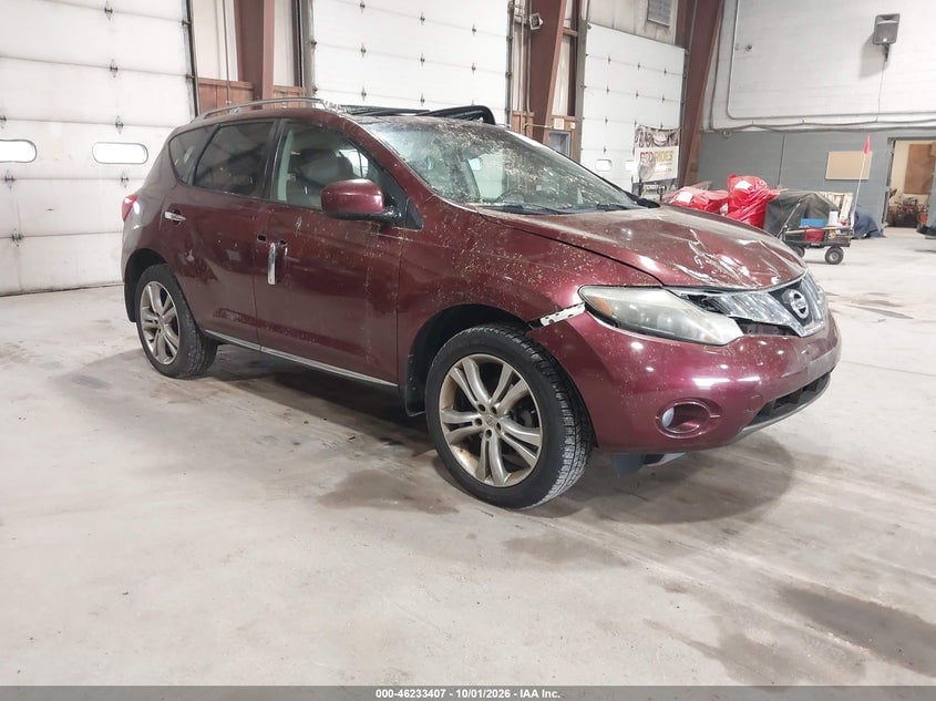 2009 NISSAN MURANO LE | JN8AZ18W69W151934 | UPCARS