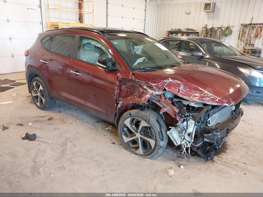 2016 HYUNDAI TUCSON LIMITED | KM8J33A20GU239172 | UPCARS