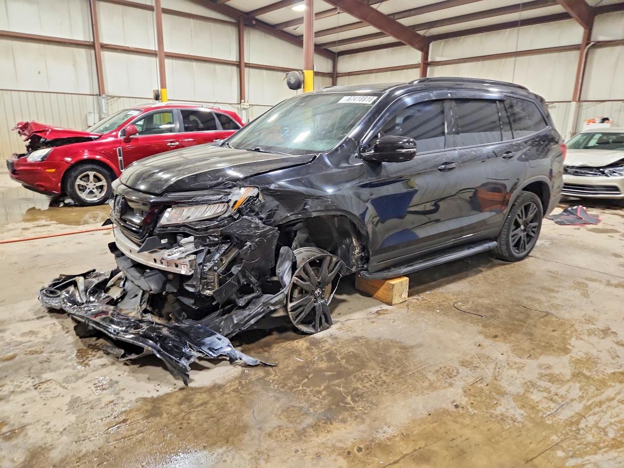2021 HONDA PILOT BLACK | 5FNYF6H7XMB000679 | UPCARS