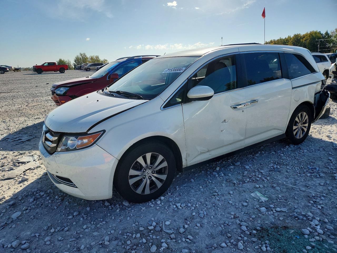 2016 HONDA ODYSSEY EXL | 5FNRL5H63GB140351 | UPCARS