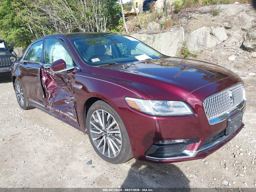 2017 LINCOLN CONTINENTAL SELECT | 1LN6L9TKXH5618102 | UPCARS