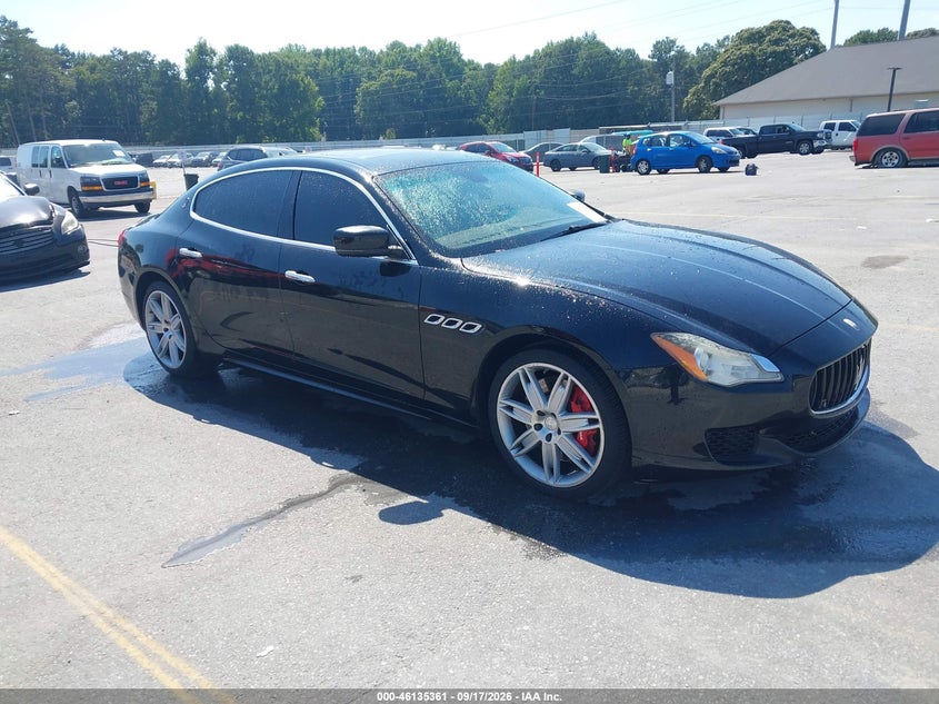 2014 MASERATI QUATTROPORTE GTS | ZAM56PPAXE1074955 | UPCARS