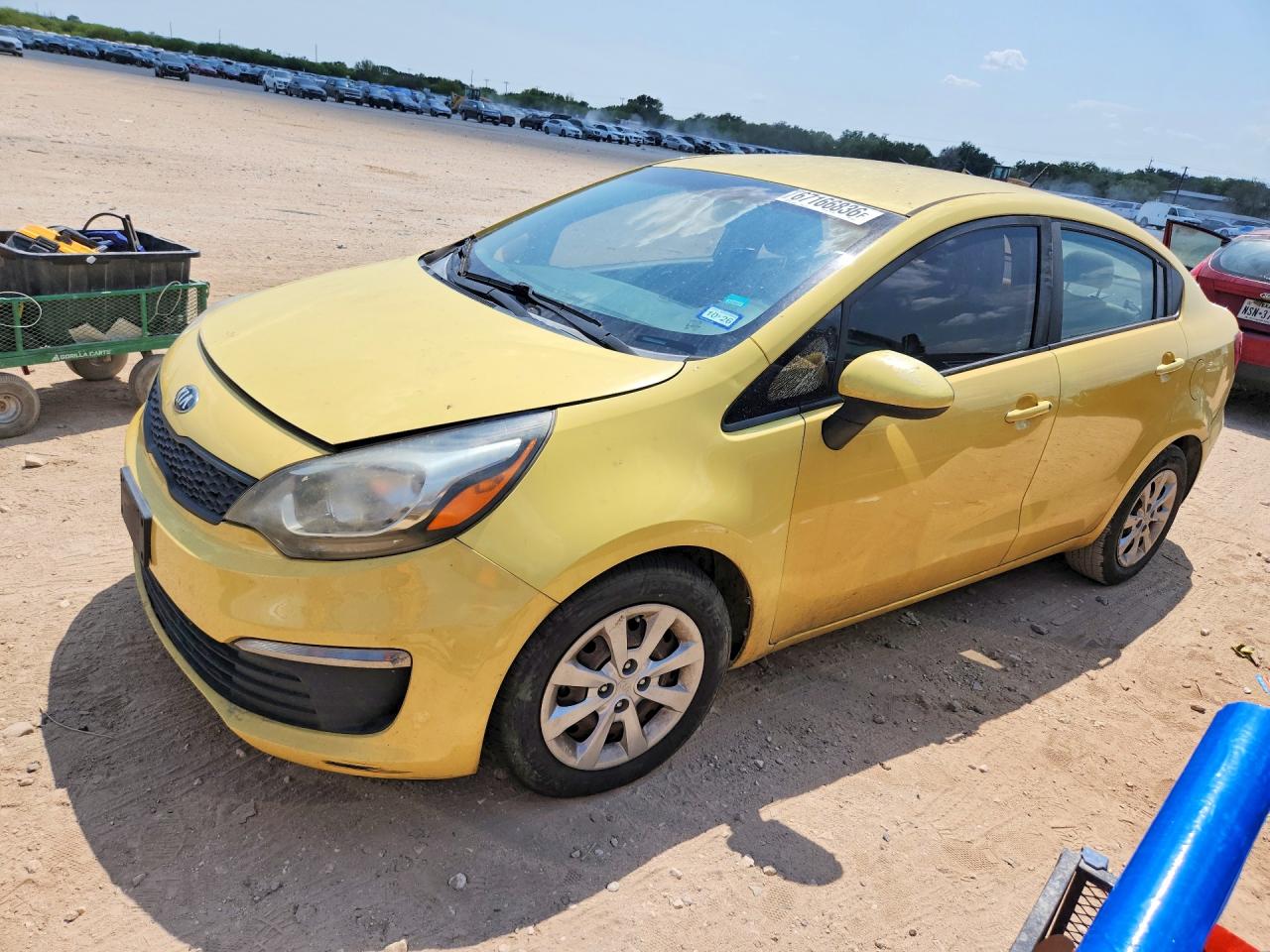 2016 KIA RIO LX | KNADM4A30G6666172 | UPCARS