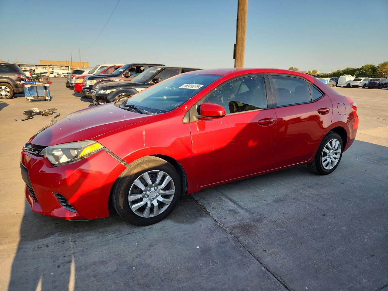 2016 TOYOTA COROLLA LE | 5YFBURHE2GP434650 | UPCARS