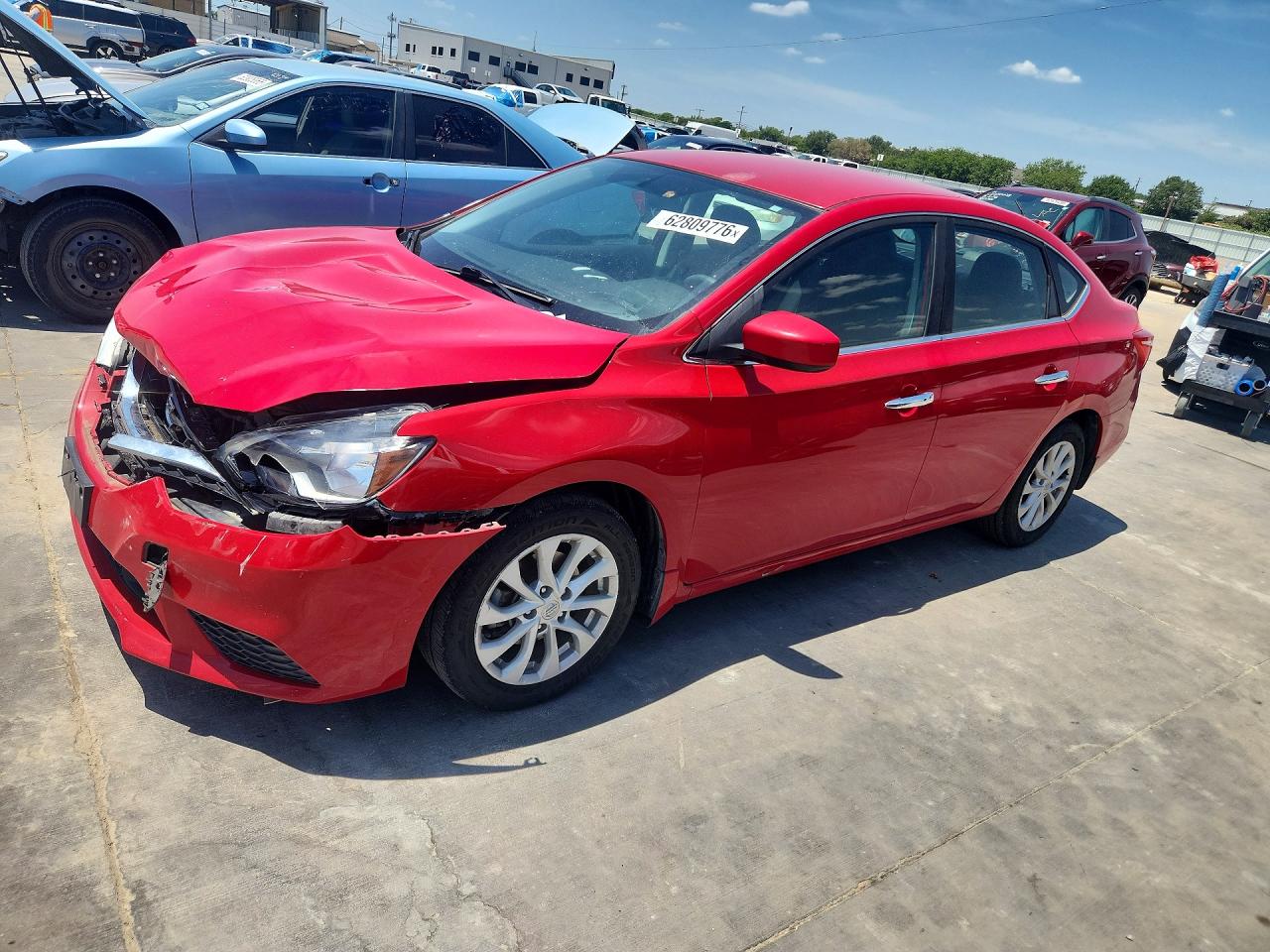 2018 NISSAN SENTRA SV | 3N1AB7AP6JY284859 | UPCARS