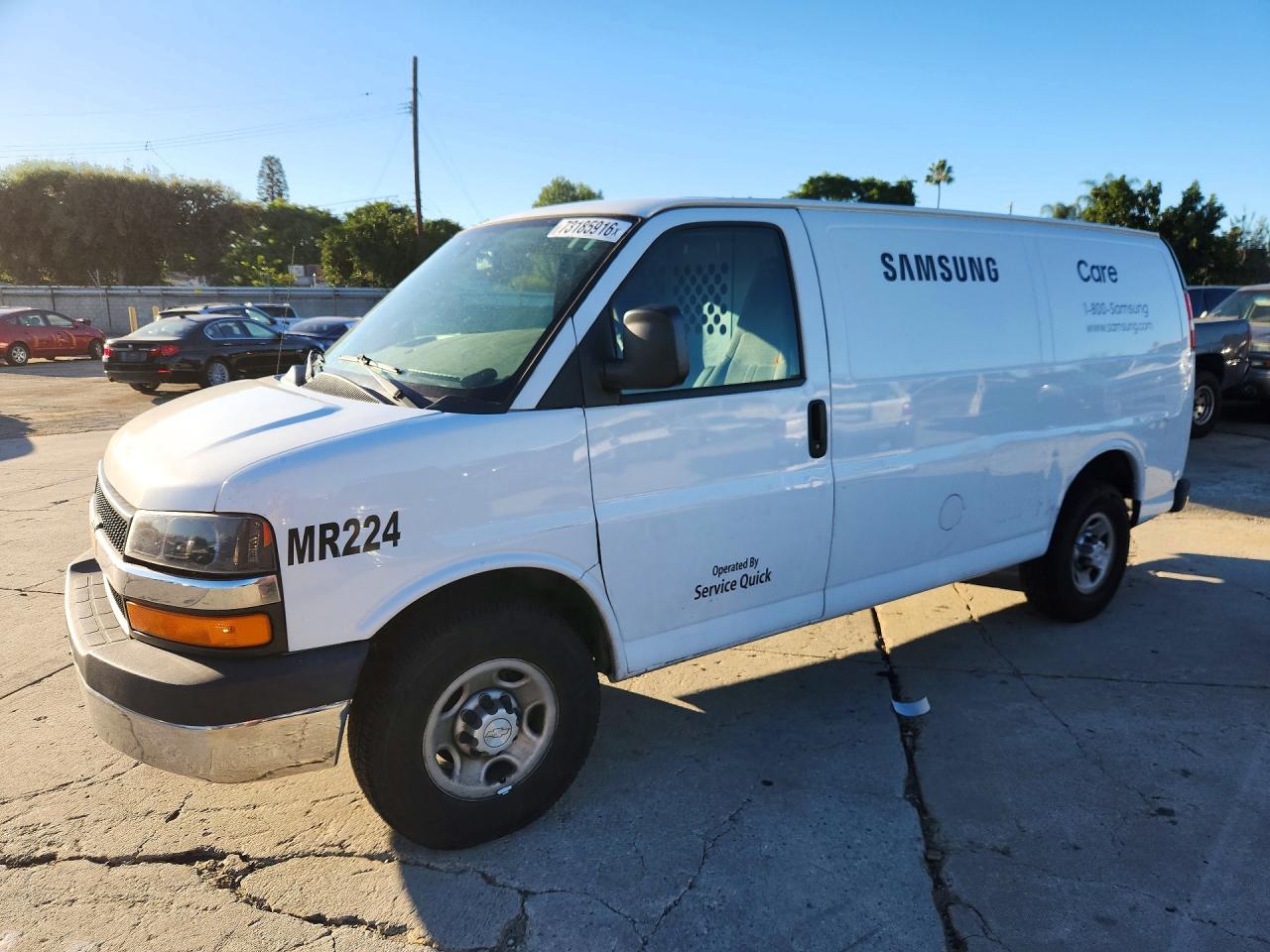 2016 CHEVROLET EXPRESS | 1GCWGAFF4G1327948 | UPCARS