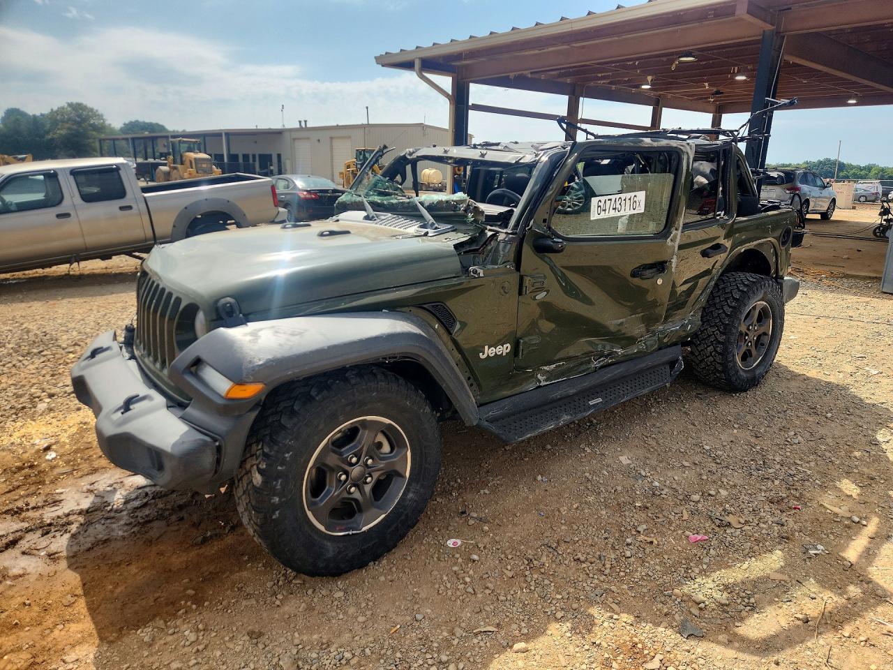 2020 JEEP WRANGLER SPORT | 1C4HJXDG2LW346326 | UPCARS