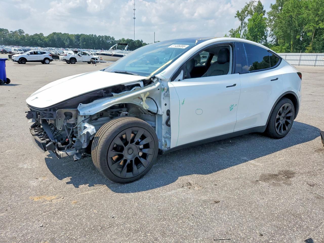 2021 TESLA MODEL Y | 5YJYGAEE0MF280597 | UPCARS