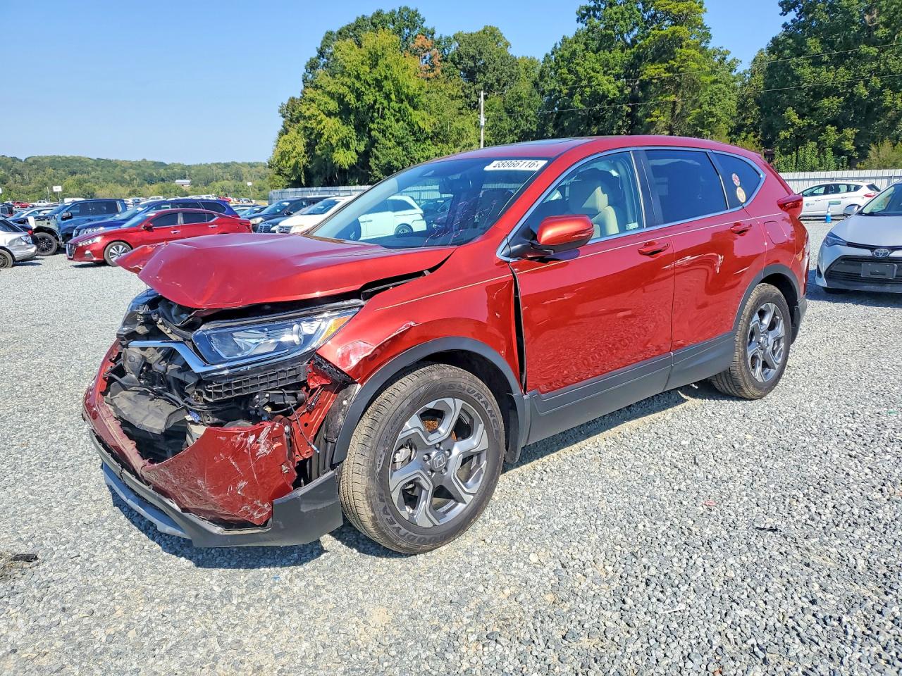 2019 HONDA CRV EXL | 5J6RW1H86KL005852 | UPCARS