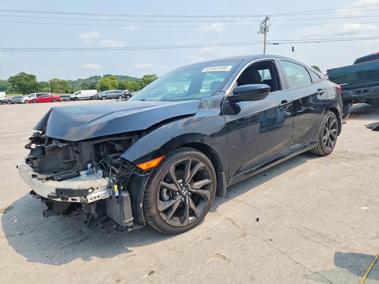 2020 HONDA CIVIC SPORT | 19XFC2F86LE017455 | UPCARS