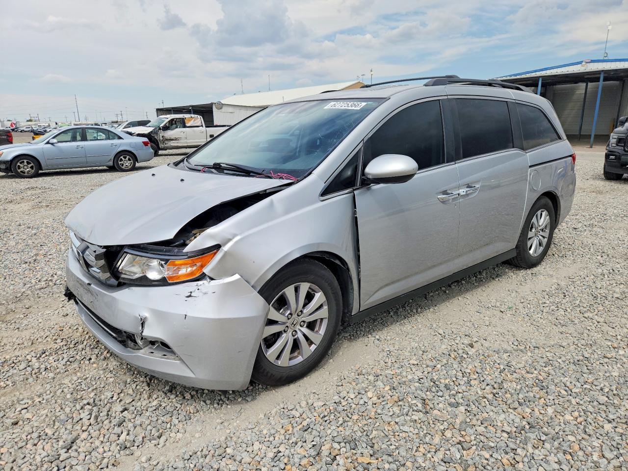 2015 HONDA ODYSSEY EXL | 5FNRL5H60FB073612 | UPCARS