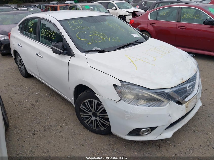 2016 NISSAN SENTRA S | 3N1AB7AP0GY302457 | UPCARS
