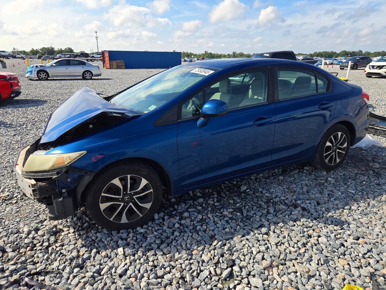 2013 HONDA CIVIC EX | 2HGFB2F8XDH509836 | UPCARS