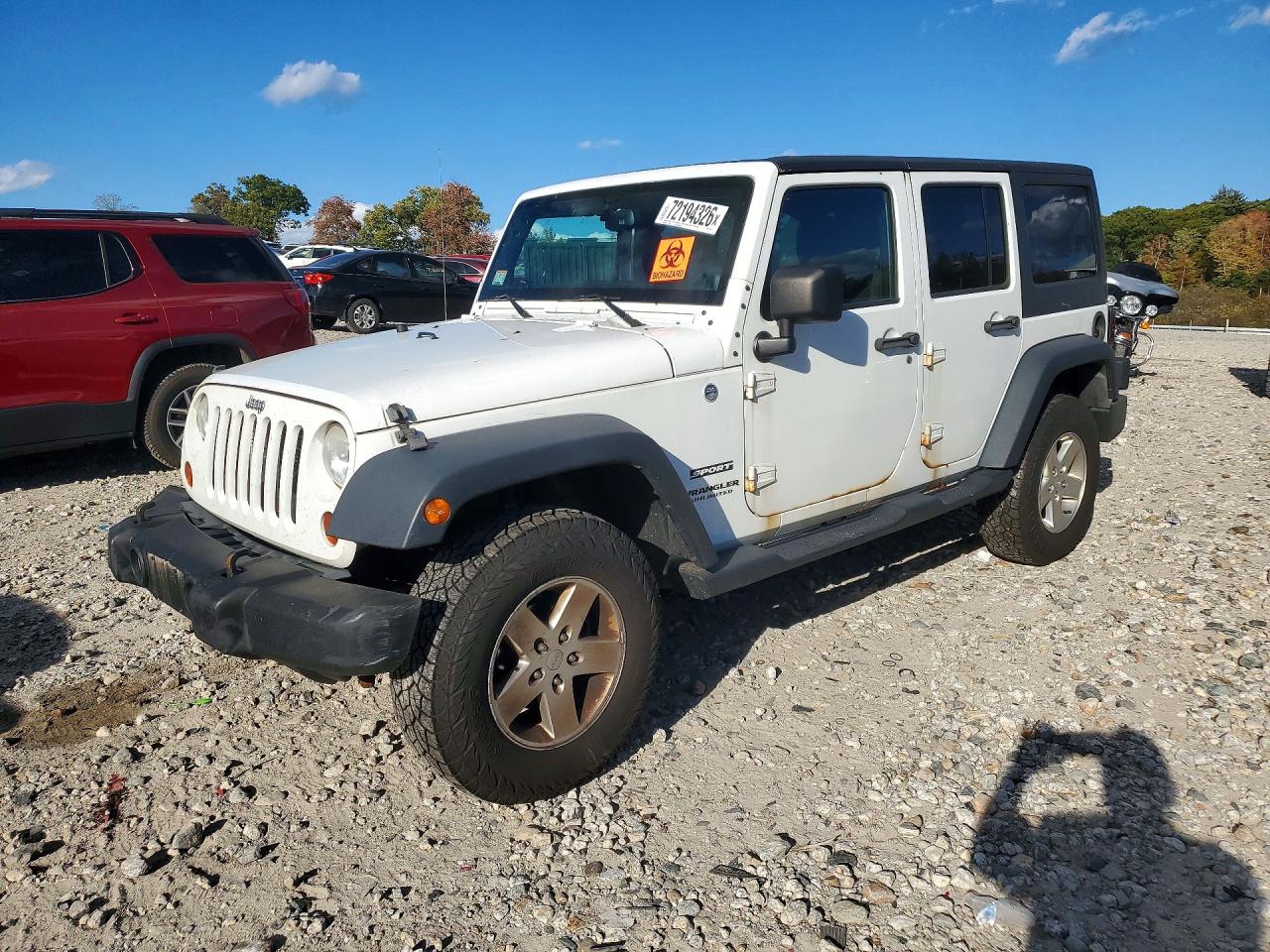 2013 JEEP WRANGLER SPORT | 1C4BJWDG9DL702113 | UPCARS