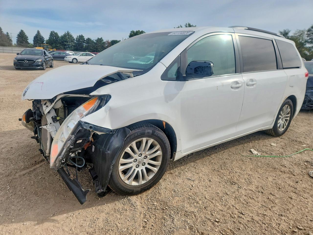 2012 TOYOTA SIENNA XLE 8-PASSENGER | 5TDYK3DCXCS259647 | UPCARS