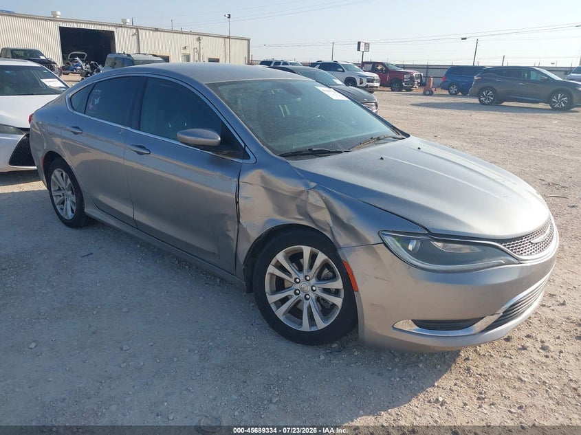 2015 CHRYSLER 200 LIMITED | 1C3CCCABXFN554409 | UPCARS