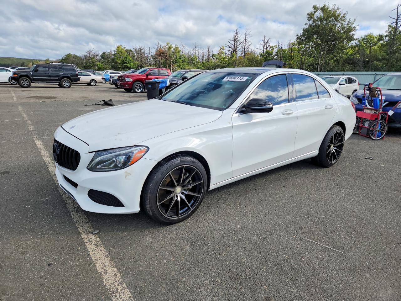 2015 MERCEDES-BENZ C-CLASS 300 4MATIC | 55SWF4KB2FU096043 | UPCARS