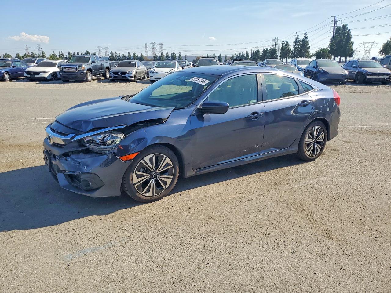 2018 HONDA CIVIC EX | JHMFC1F31JX015865 | UPCARS
