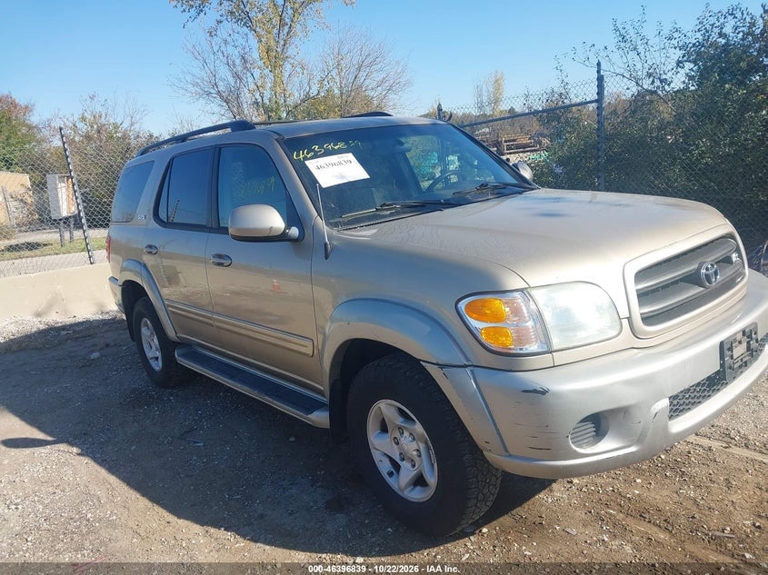 2002 TOYOTA SEQUOIA SR5 V8 | 5TDBT44AX2S108572 | UPCARS