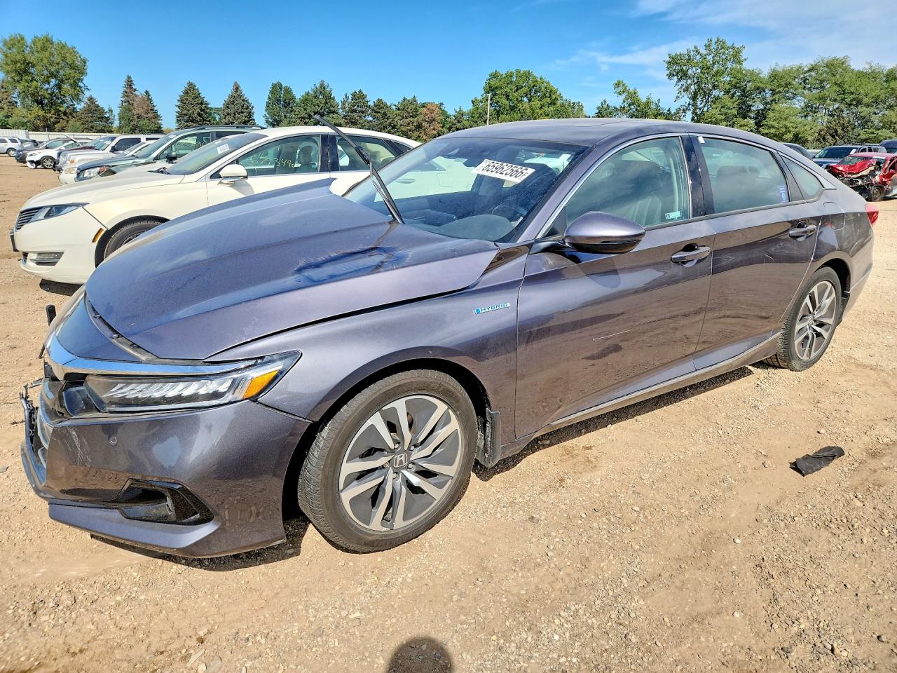 2021 HONDA ACCORD HYBRID EXL | 1HGCV3F50MA011360 | UPCARS