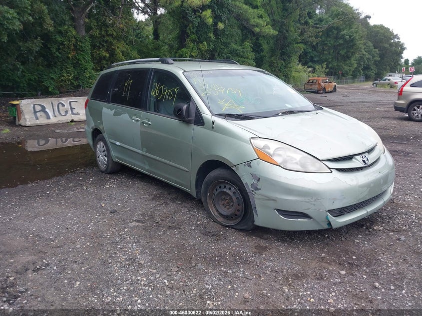 2008 TOYOTA SIENNA CE | 5TDZK23C48S164203 | UPCARS