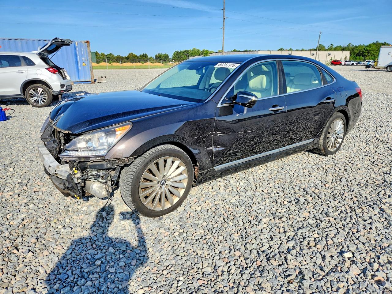 2014 HYUNDAI EQUU SIGNATURE | KMHGH4JH5EU085318 | UPCARS