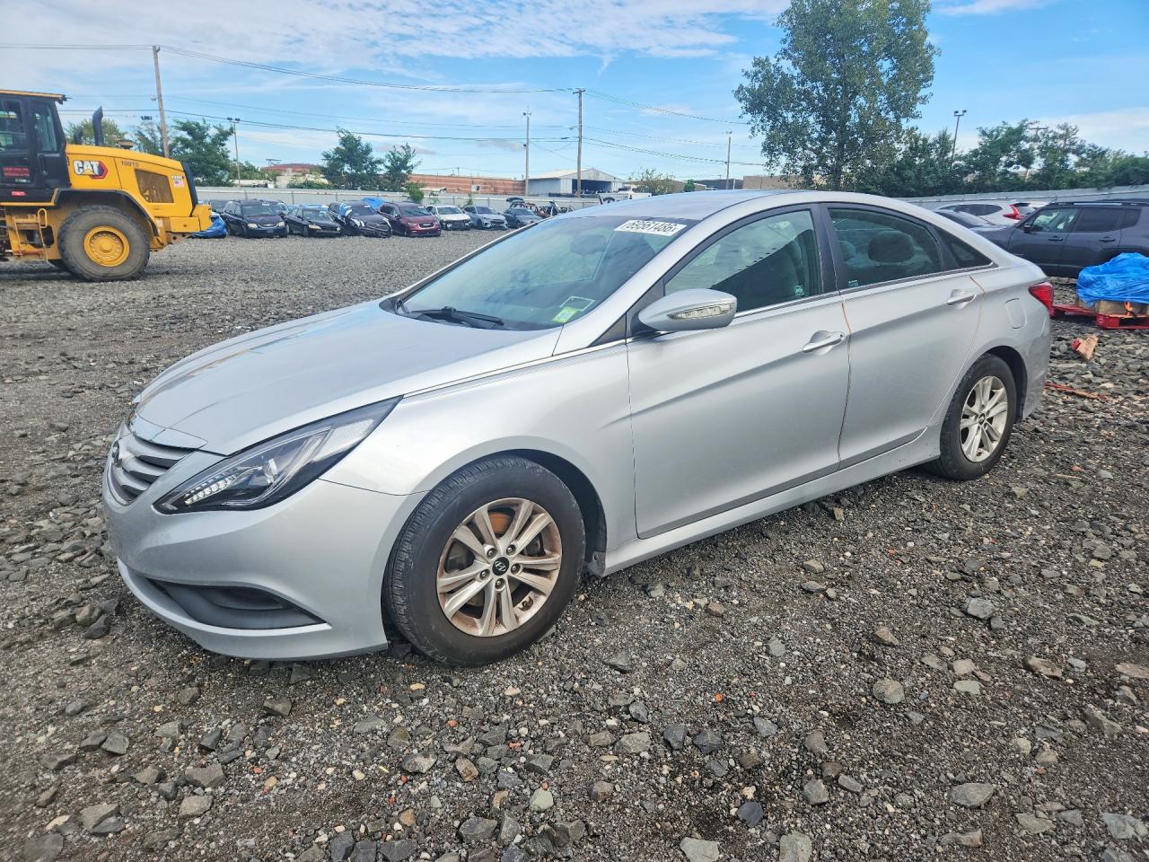 2014 HYUNDAI SONATA GLS | 5NPEB4AC2EH843630 | UPCARS